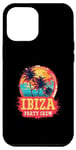 Coque pour iPhone 13 Pro Max Ibiza Party Crew Vacances