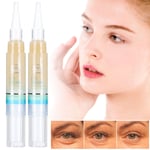 2pcs Plant Extract Skin Tightening Eye Cream Anti Wrinkle Dark Circle Remova SDS