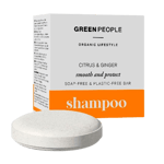 Green People Citrus & Ginger Repairing Anti-Frizz Shampoo Bar (50 g)