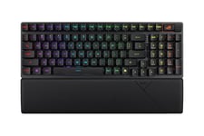 ASUS ROG Strix Scope II RX - tangentbord - 96% - QWERTZ - tysk - svart Inmatningsenhet