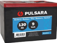 Pulsara Hybrid Alkaline 9V/130Ah lille
