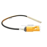 Elektrisk Betongvibrator, 1300W Motor, 2 meter Strömkabel,EU, Gul