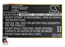 Batteri till Tablett för Amazon Kindle HDX 7.0, P48WVB4, Kindle Fire HD 3rd m.fl.