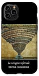 Coque pour iPhone 11 Pro La carte de l'enfer Dante's Divine Comédie peinture par Botticelli