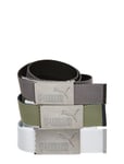 6 Pack Web Belt Sport Belts Classic Belts Grey PUMA Golf