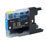 1 Cyan Printer Ink Cartridge to replace Brother LC1240C non-OEM / Compatible