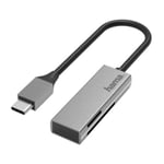 HAMA USB-C-KORTLÆSER SD/MICROSD
