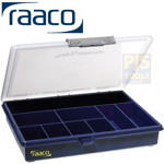 Raaco 136150 A5 9 fixed compartment assorter component case box