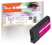 Kompatibel med Peach HP OfficeJet Pro 9010 bläckpatron, 27ml, Magenta
