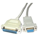 Bematik - Câble série pour pos compatible avec epson DB25 mâle à DB9 femelle 1m