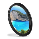 CELLONIC® 55mm UV Filter Compatible for Sony 35mm F1.4, 50mm F2,8, 75-300mm F4.5-5.6, DT 18-55mm F3,5-5,6, DT 55-200mm (Ø 55mm) Lens Protection Filter, Ultra Violet Clear Glass Camera Lens Haze Filter