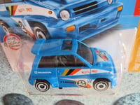 H2013 1985 HONDA CITY TURBO II blue Hot wheels 2022 013/250 CaseEF 2nd Colour