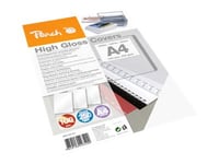 Peach Pb100-01 - A4 (210 X 297 Mm) - Vit, Högglänsande - 250 G/M² - 100 Ark Bakre Pärmskydd