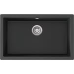 Lavabo Jupiter 800 diskbänk, 75,6x46,6 cm, svart