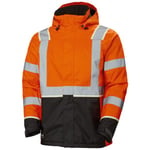 Helly Hansen Workwear UC-ME 71355_269 Vinterjakke Bemærk, orange/sort Hi-Vis, Orange/Sort