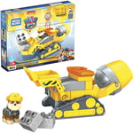 Mega Bloks Paw Patrol The Movie Rubble's City Construction Truck