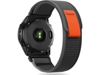 Tech-Protect Tech-Protect Nylon Garmin Fenix 3 / 5X / 3Hr / 5X Plus / 6X / 6X Pro / 7X Black/Orange