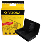 PATONA Double Chargeur Sony NP-FZ100 (Powerbank + Cartes SD)