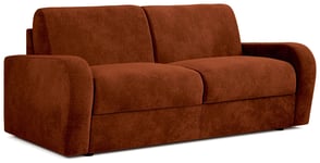 Jay-Be Deco Fabric 3 Seater Sofa Bed - Orange