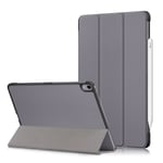 iPad Air 10.9 5th Gen (2020) Fodral Tri-fold Grå