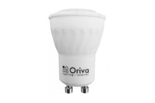 Oriva LED-lampa 4 cm Pyöreä LED Himmennettävä GU10 - Oriva