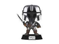 Funko Pop! The Mandalorian With Dark Saber, Samlarfigur, Anime Och Manga