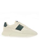 Axel Arigato Mens Geneis Vintage Runner Trainers in Beige Leather (archived) - Size UK 9.5