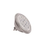 SLV QPAR111 LED GU10 4000K Silvergrå