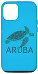 iPhone 12/12 Pro Sea Turtle Aruba One Happy Island beautiful sunset beach Case