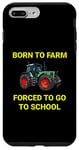 Coque pour iPhone 7 Plus/8 Plus Agriculteur Tracteur Paysan Agriculture Enfants Cadeaux