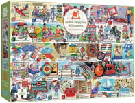 Gibsons Jigsaw Puzzle 1000 Piece - Space Hoppers & Scooters