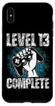 Coque pour iPhone XS Max Level 13 Complete Cadeau d'anniversaire 13 ans Gamer