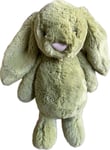 Jellycat Medium Bashful Moss Green Bunny Rabbit Plush Toy BAS3MOSS