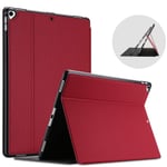 ProCase for iPad Pro 12.9 Inch 2017/2015 Case (Old Model, 1st and 2nd Generation), Ultra Slim Lightweight Stand Smart Protective Folio Cover -Red