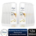Dove Nourishing Secrets Conditioner, Restoring Ritual, 12 Pack, 350ml