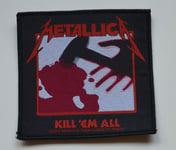 Metallica - Kill Em All (10 X 9,5 Cm) Patch/Jakkemerke