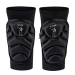 GUOJIN Motorcycle Riding Knee Protector Bicycle Cycling Bike Racing Knee Pads Tactical Protective Gear Extreme Sports Support,M