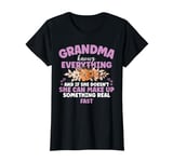 Mother's Day Grandma She Can Make Up Something Real Fast T-Shirt