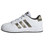 adidas Grand Court 2.0 K Sneaker, Off White, 12.5 UK Child
