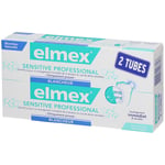 elmex® SENSITIVE PROFESSIONAL™ Dentifrice Blancheur 2x75 ml dentifrice(s)
