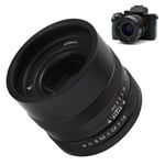 35mm F1.8 E Mount Large Aperture Lens For A6600/A6400/A6000 E Mount Cam OCH