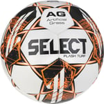 Select Fotball Flash Turf Kunstgress V23 - Hvit/oransje Fotballer unisex