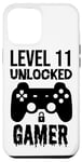 iPhone 14 Plus Level 11 Unlocked - Funny Gaming 11th Birthday Case