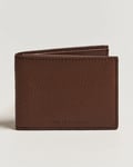 Tiger of Sweden Wrene Grained Leather Wallet Brown