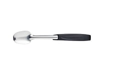 MasterClass Colour-Coded Catering-Quality Stainless Steel Salad Server Spoon, 30 cm (12 inches) - Black (General)