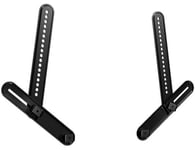 SANUS SA405-B2 Black Universal Soundbar TV Mount Holds Soundbars up to 6.8 KG