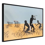 Plakat - Trolley Hunters - 60 x 40 cm - Sort ramme