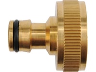 Flo Krananslutning Mässing 3/4" (89106)