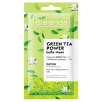 Bielenda Green Tea Power 2in1 Detoxifying Face Mask Scrub All Skin Types 8g