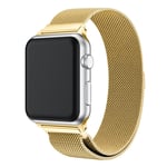 Apple Watch 42mm unique stainless steel watch band - Gold